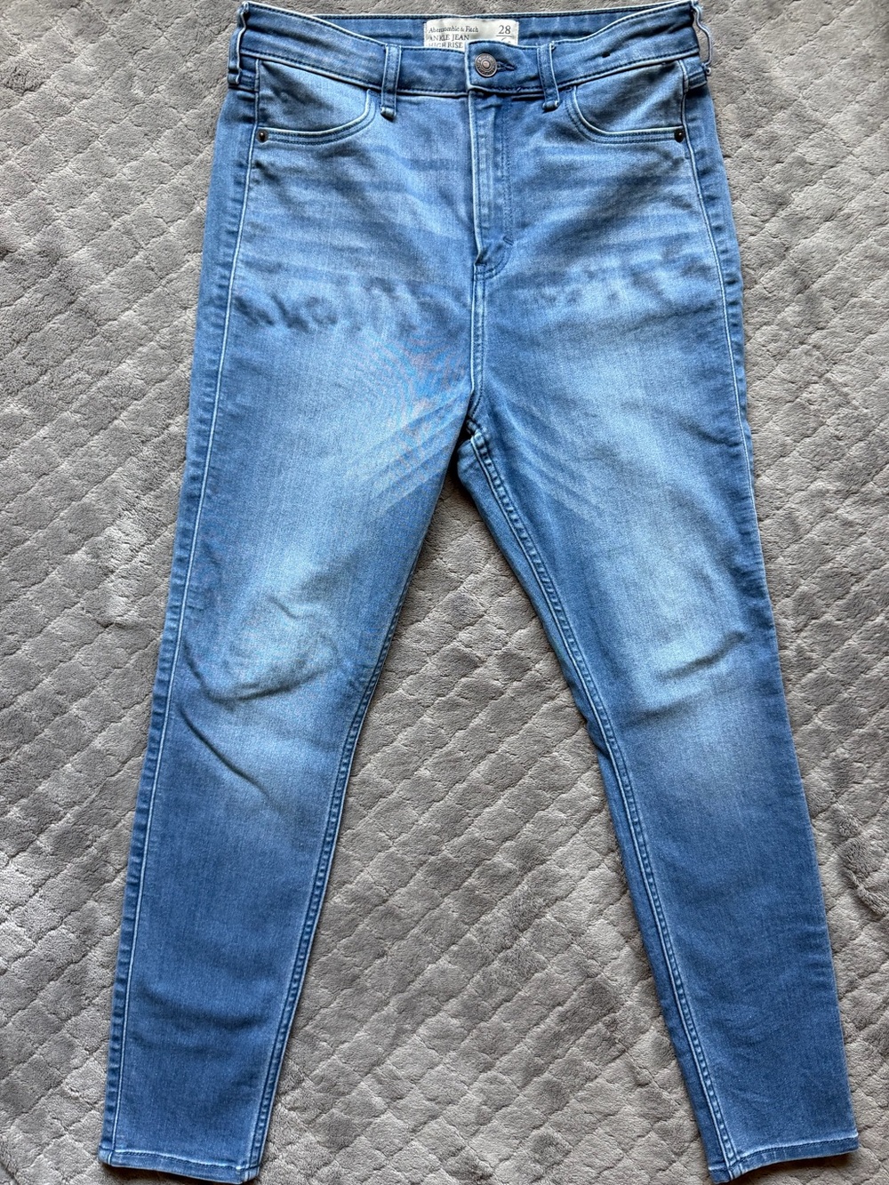 Abercrombie & Fitch Light Blue Skinny Jeans